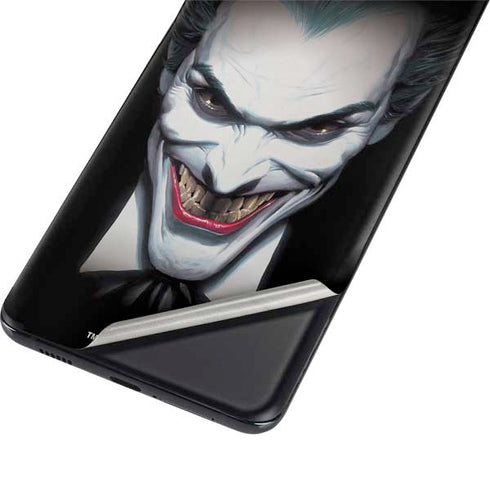 DC Comics The Joker Portrait by Alex Ross Galaxy S21 Ultra 5G Skin